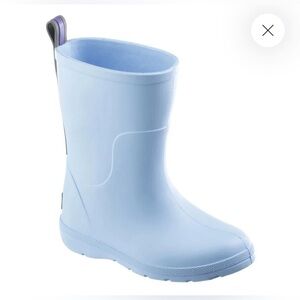 Totes Light Blue Rain Boot, Size 5-6
